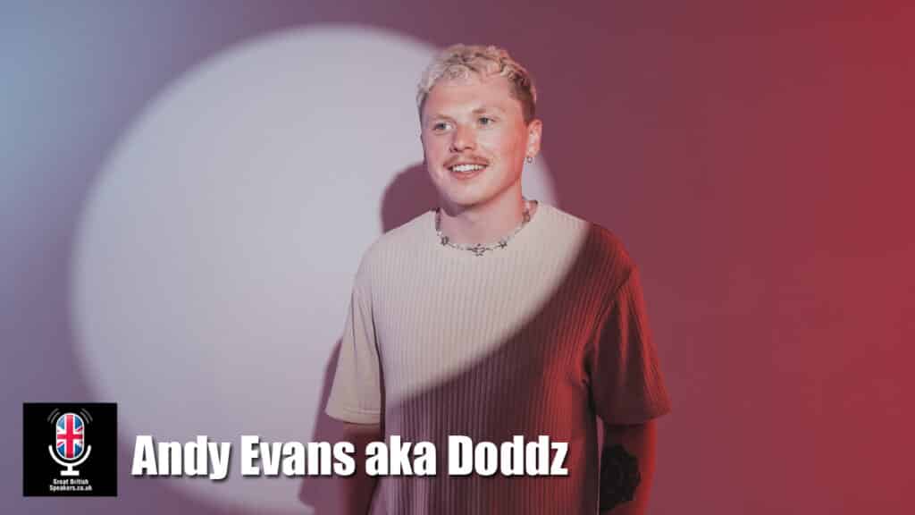 Andy Evans aka Doddz UK leading AR designer educational art speaker at Great British Speakers