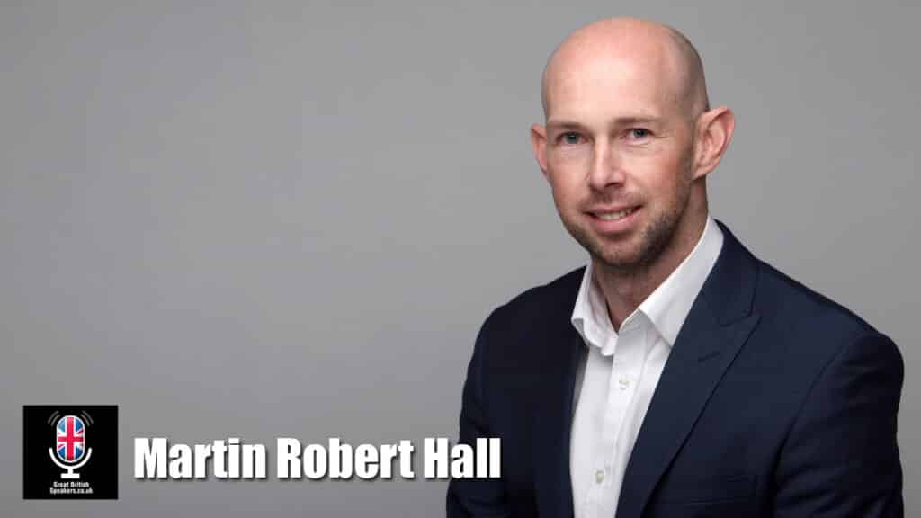 Martin Robert Hall - hire award-winning speaker author high-performance speaker sport business coach at Great British Speakers