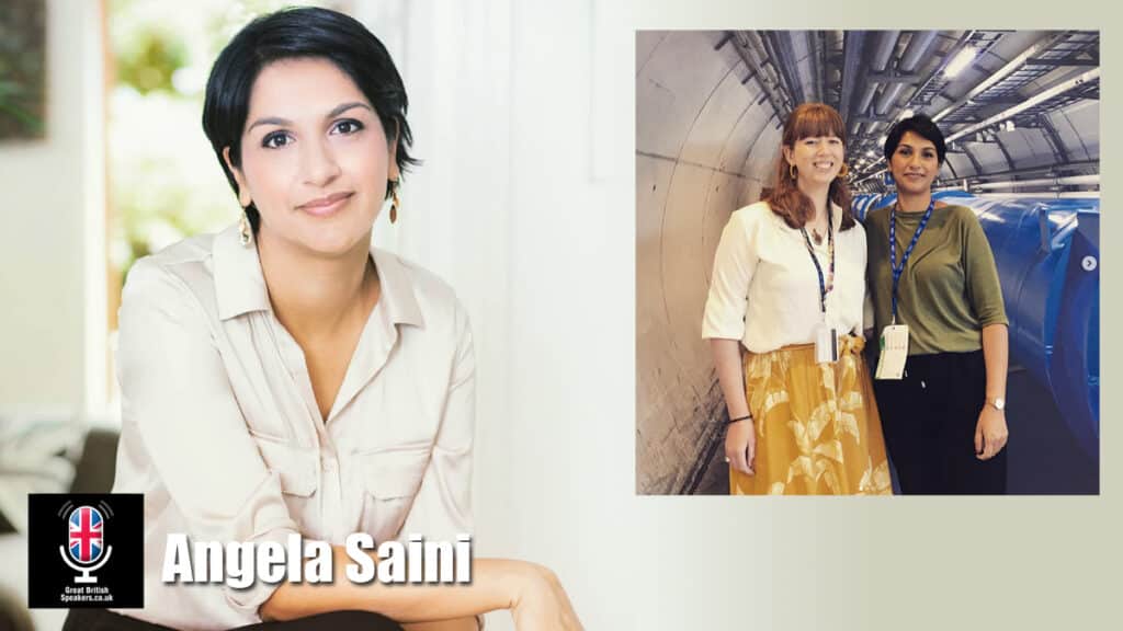 Angela Saini Hire award-winning science journalist author broadcaster speaker female STEM at Great British Speakers
