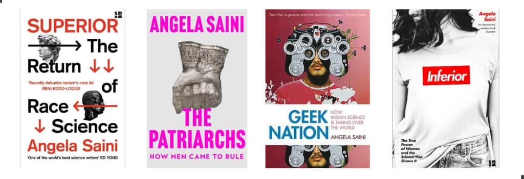 Angela Saini award-winning science journalist author 4 book broadcaster speaker female STEM at Great British Speakers