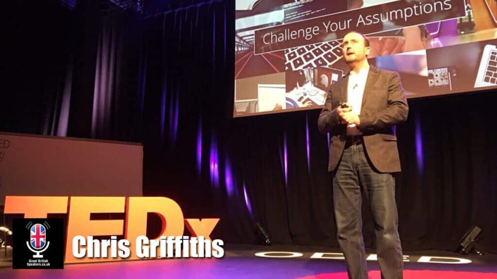 Chris Griffiths, Innovation Speaker at agent Great British Speakers