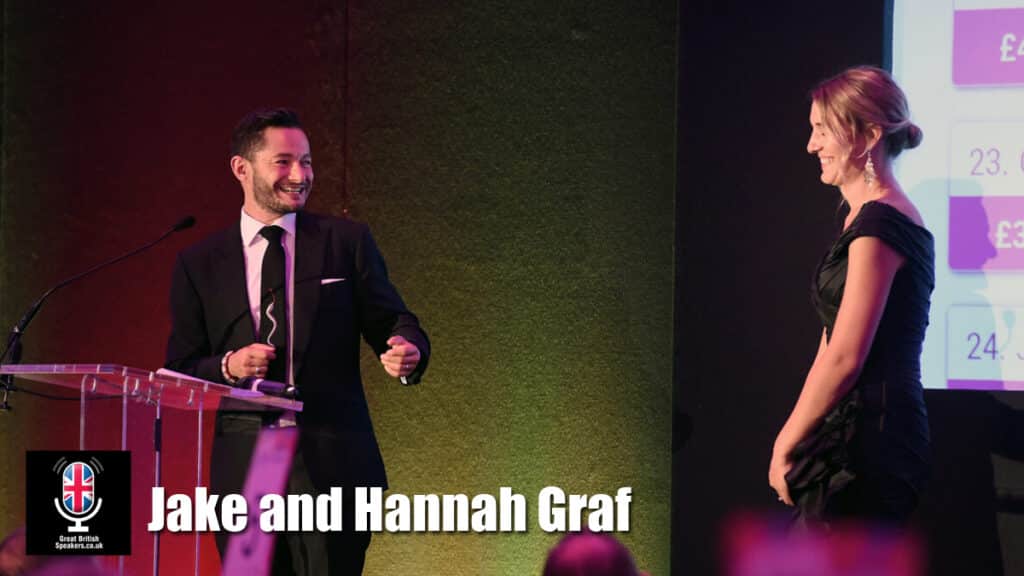 Jake and Hannah Graf Hire LBGTQ+ Transgender & diversity speakers at agent Great British Speakers