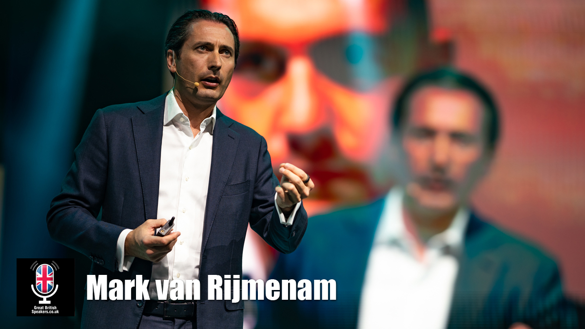 Mark van Rijmenam - a futurist AI Blockchain big data crypto metverse keynote ted talk speaker book at agent Great British Speakers