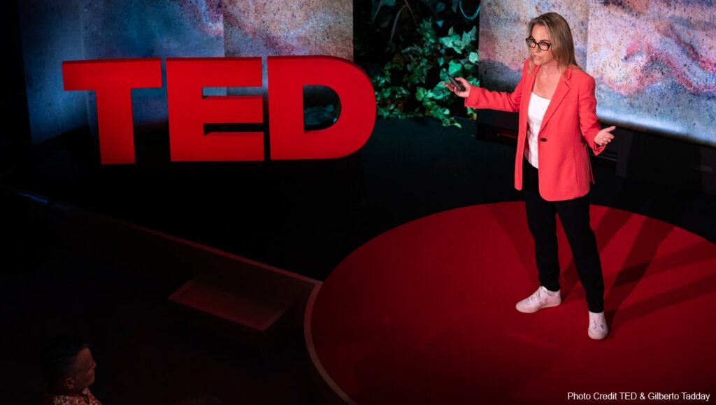 Tessa Clarke - Olio food waste App Ted Talk Circular economy sustainability speaker at agent Great British Speakers
