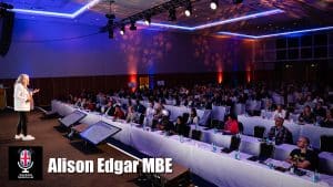 Alison Edgar MBE book high energy big balls sales communication culture corporate keynote speaker at agent Great British Speakers