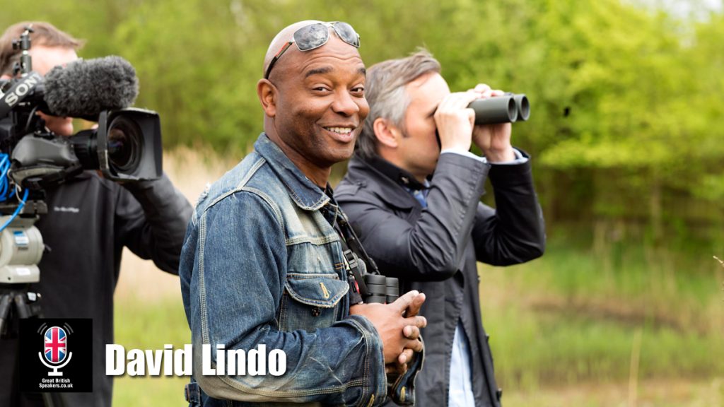 David Lindo The Urban Birder bridwatcher ornithologist expert speaker book at agent Great British Speakers