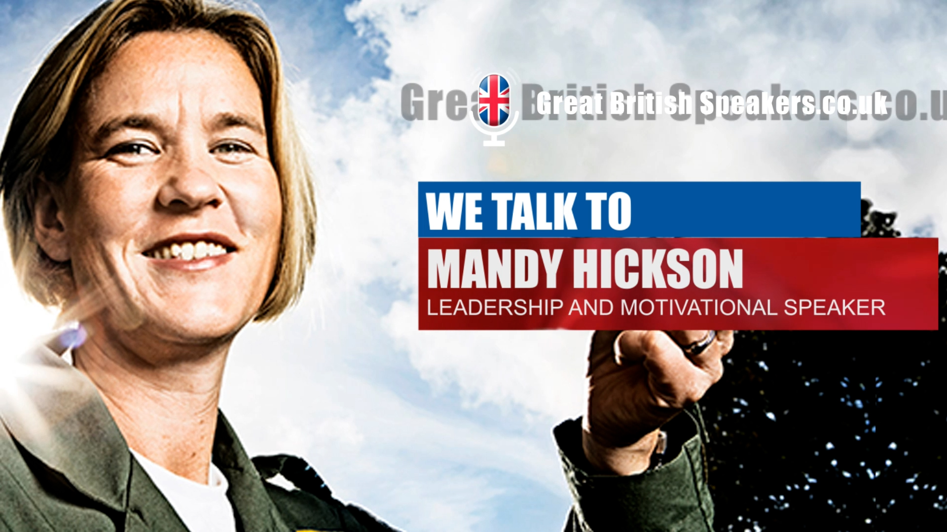 Mandy Hickson, pilot speaker at Great British Speakers