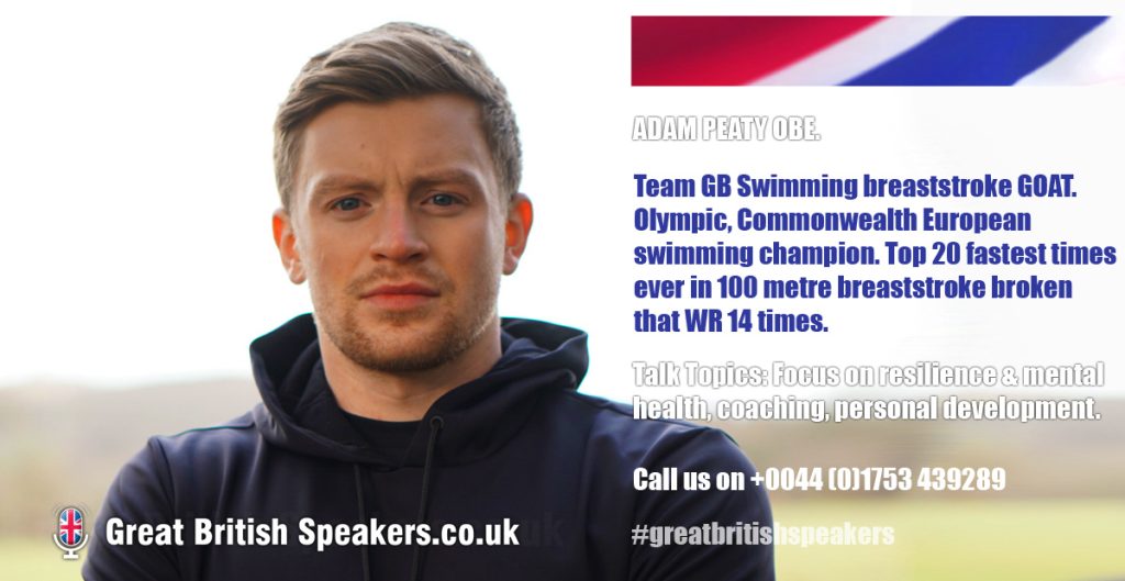 Adam-Peaty-GB-breaststroke-Swimmer-mental-health-resilience-speaker-book-at-bureau-agent-Great-British-Speakers