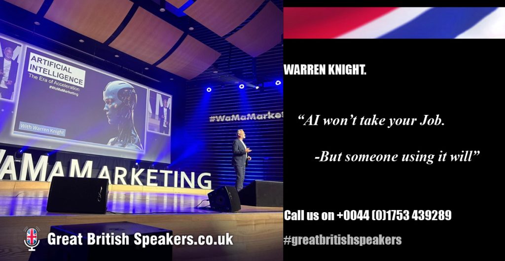 Warren Knight Global Digital Transformation keynote speaker at Great British Speakers