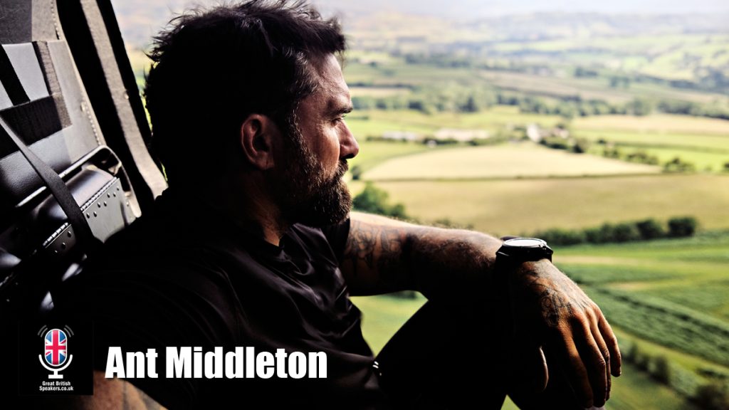 Ant Middleton Hire Who Dares Wins SAS Special Forces Motivational Speaker at Great British Speakers