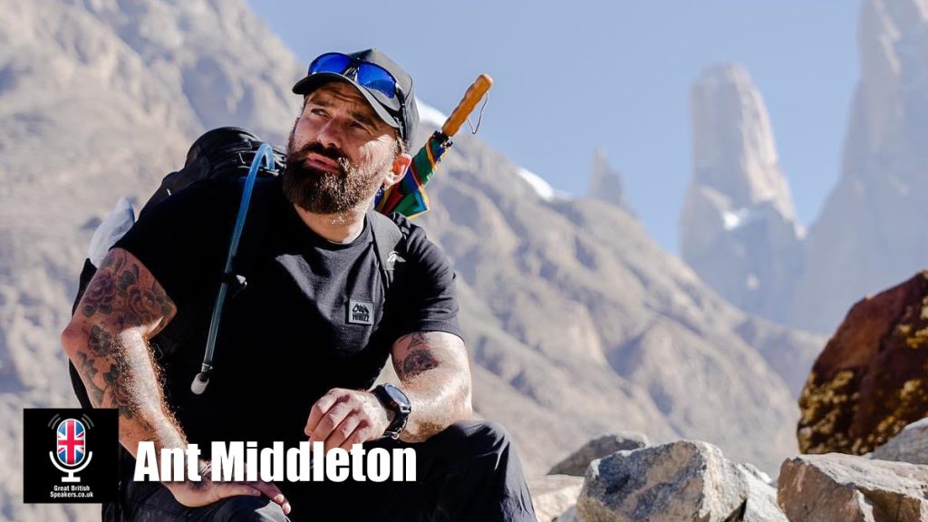 Ant Middleton Who Dares Wins SAS Special Forces Motivational Speaker at Great British Speakers