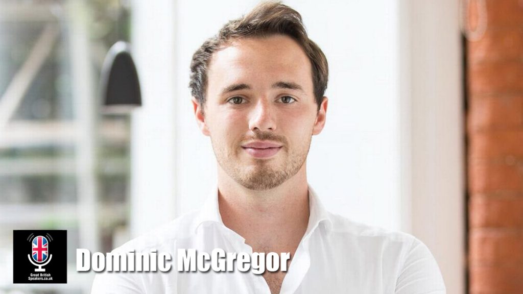Dominic McGregor founder Social Chain entrepreneur sobriety mental health speaker at agent Great British Speakers
