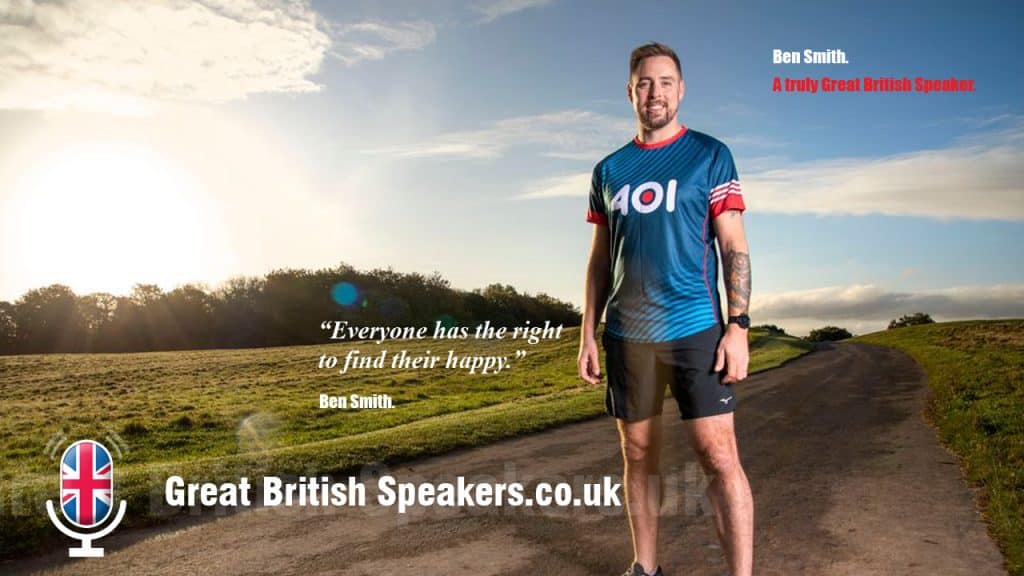 Ben Smith Hire Male Mental Health Speaker Movember at speaking agent Great British Speakers