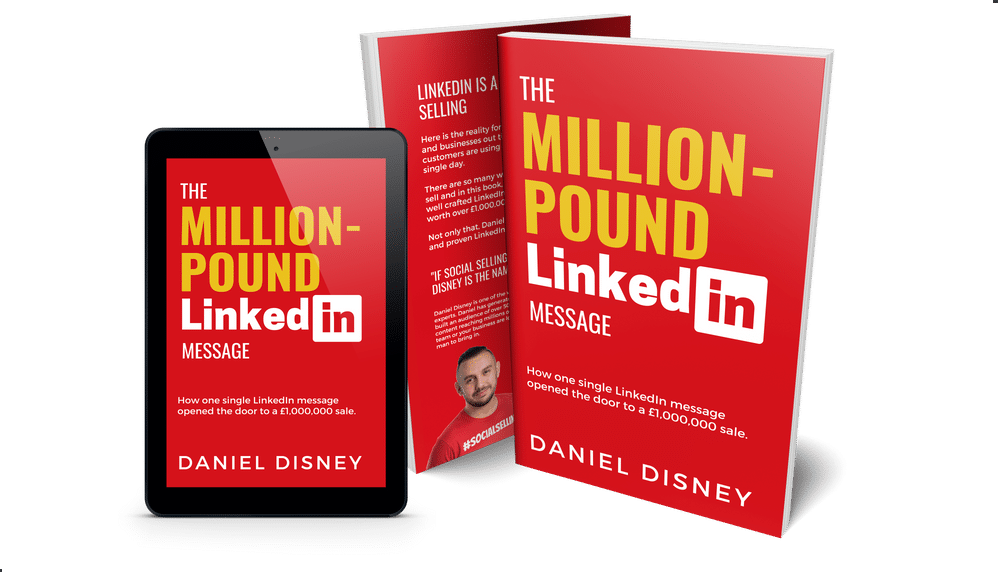 Daniel Disney Million Pound Linkedin Sales Message sales speaker at Great British Speakers