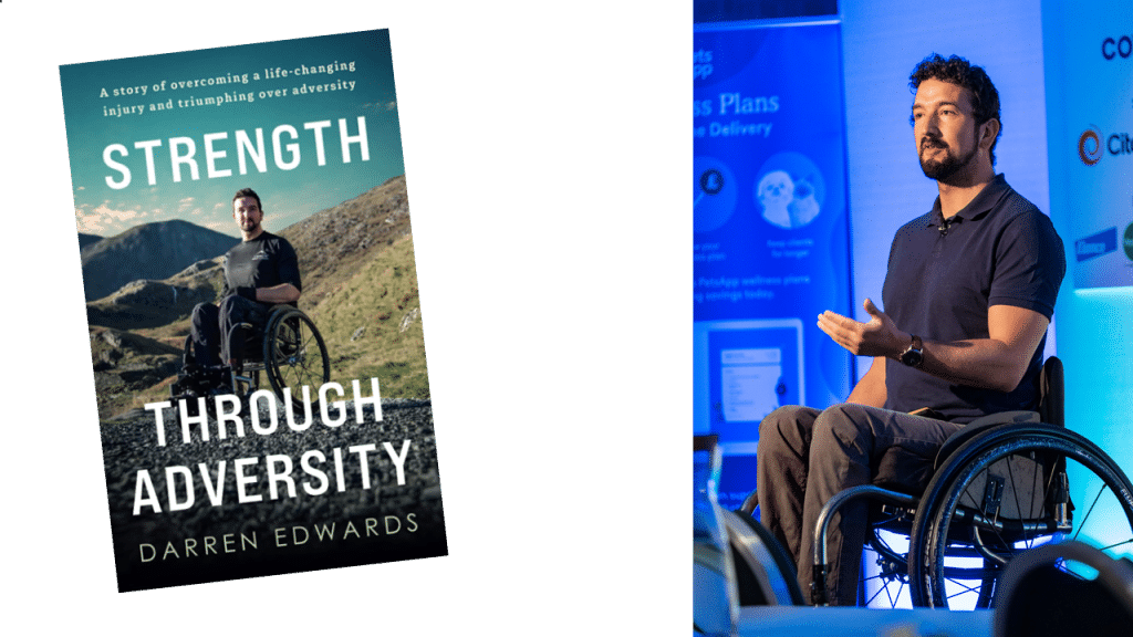 Darren Edwards Strength Through Adversity Wheelchair Disability Mountain Climber motivational Speaker at agent Great British Speakers (1)