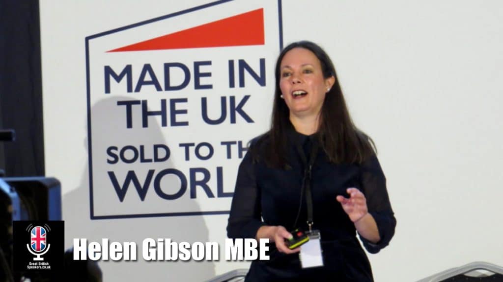 Helen Gibson MBE Agencia Leadership International Business Entrepreneur Inspirational Speaker Author Change Leadership Expert at Great British Speakers