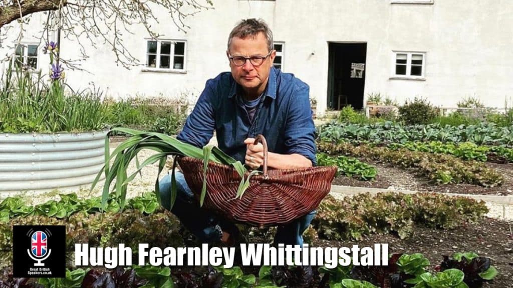 Hugh Fearnley Whittingstall hire River Cottage Healthy Eating Sustainability TV presenter speaker book at agent Great British Speakers