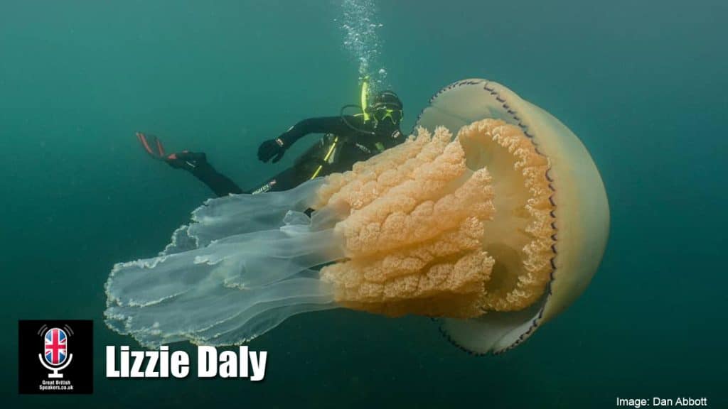 Lizzie Daly hire Welsh wildlife biologist broadcaster filmmaker conservationist adventurer Cbeebies speaker at agent Great British Speakers