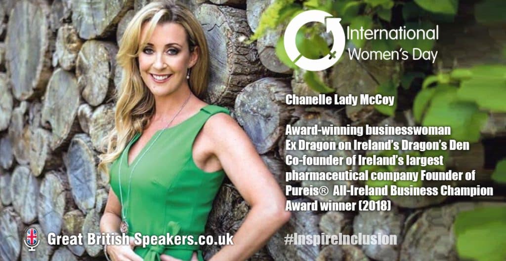 Top 15 International Women’s Day Speakers for #InspireInclusion talks 2024 ! 5 Chanelle Lady McCoy International Womens Day Speaker book at agent Great British Speaker