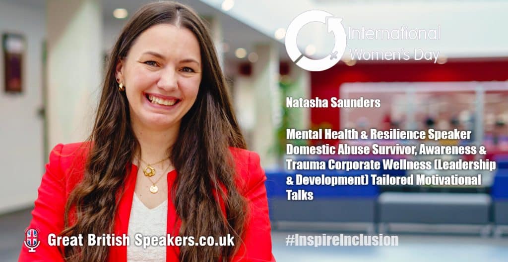 Top 15 International Women’s Day Speakers for #InspireInclusion talks 2024 ! 13 Natasha Saunders International Women’s Day Speaker Great British Speakers