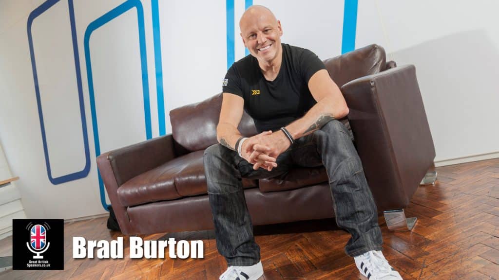 Brad Burton hire Motivational Business Speaker book at agent Great British Speakers
