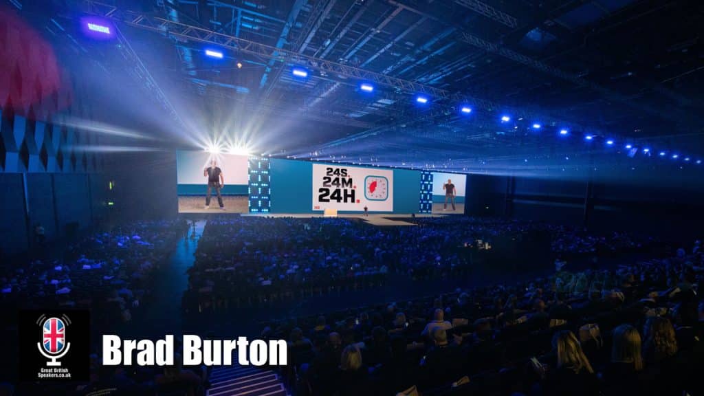 Brad Burton hire top inspirational Motivational sales Teamwork leadership Business Speaker book at agent Great British Speakers