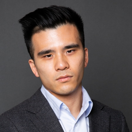 Davis Fang hire presenter speaker book at agent Great British Presenters...