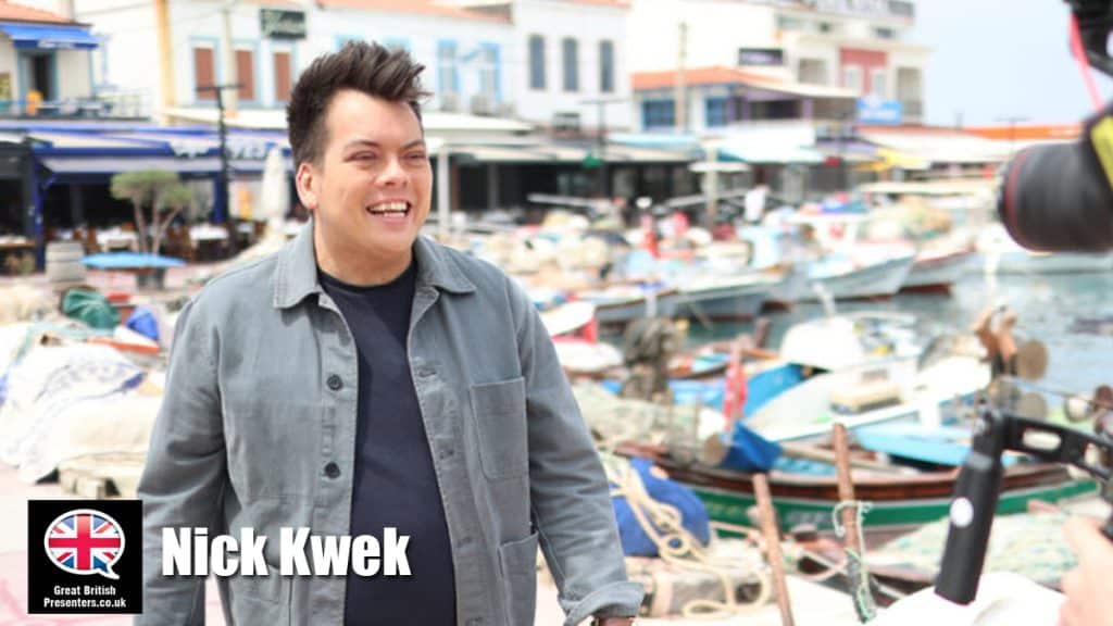 Nick Kwek hire presenter speaker book at agent Great British Presenters