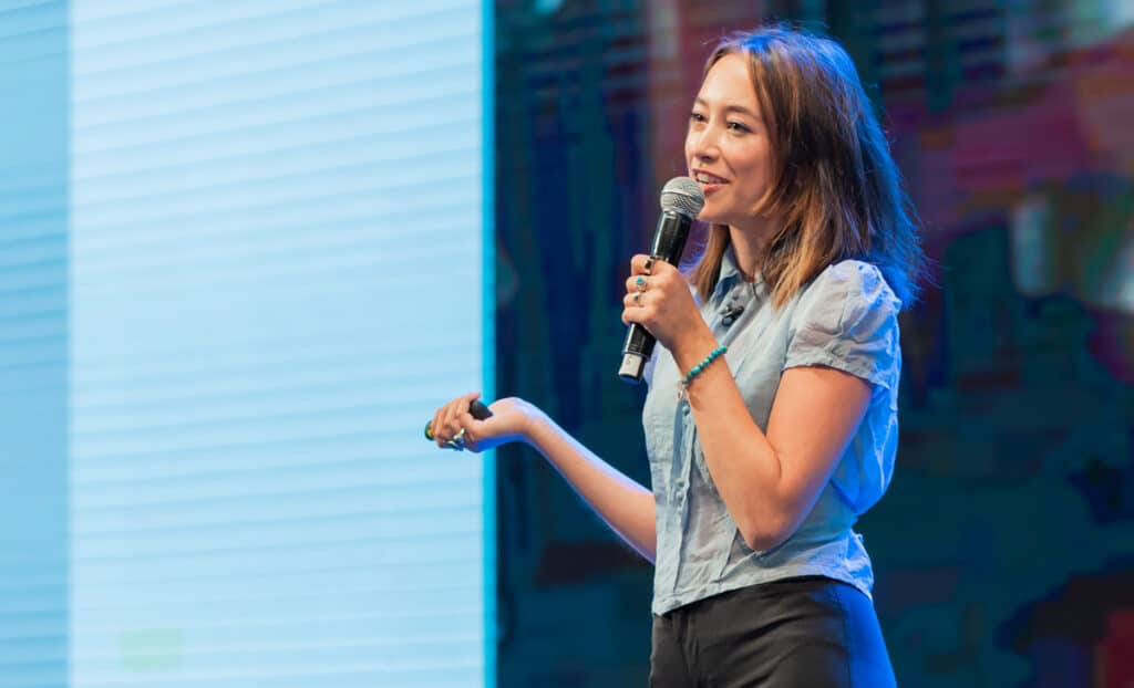 Andini Ann Makosinski hire Inventor STEM Writer global TEDx Speaker presenter model influencer book at agent Great British Speakers